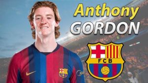 Barcelona Đạt Thoả Thuận Mua Anthony Gordon