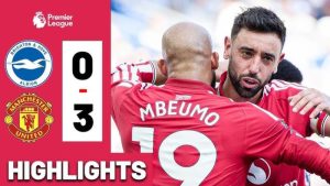 Brighton 0-3 Manchester United Fernandes Phá Kỷ Lục Kiến Tạo Lịch Sử