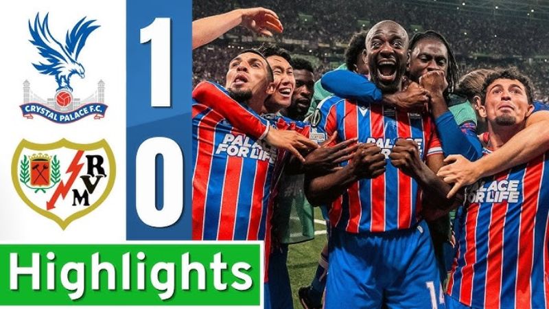 Crystal Palace 1-0 Rayo Vallecano