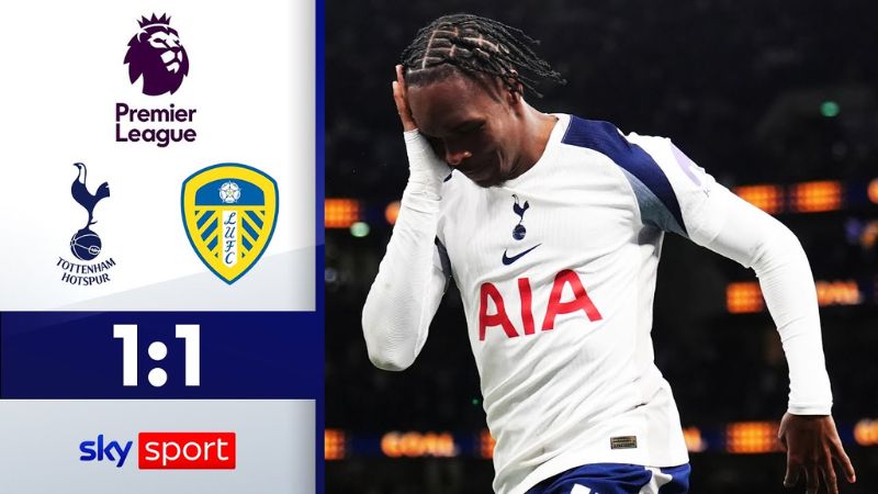 Tottenham 1-1 Leeds United (12/05/2026): Mathys Tel Từ Người Hùng Thành Tội Đồ